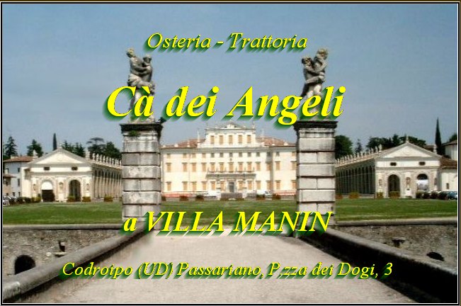 Osteria con cucina Ristorante Trattoria CA' DEI ANGELI - CODROIPO (UDINE)
