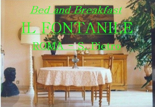 BeB IL FONTANILE ROMA -  VATICANO - S. PIETRO