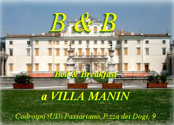 BeB VILLA MANIN CODROIPO UDINE