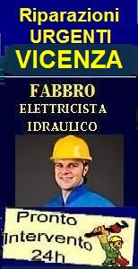 RIPARAZIONI URGENTI SOS FABBRO IDRAULICO A VICENZA