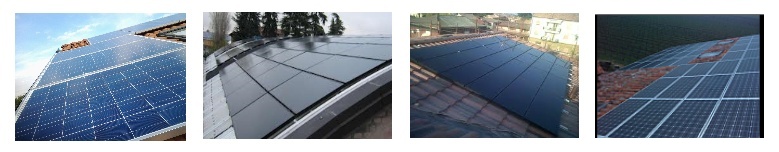Quattro impianti fotovoltaici installati in provincia di Verona (Veneto)