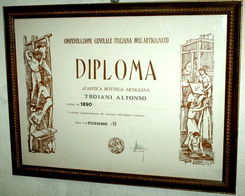 Diploma Confartigianato