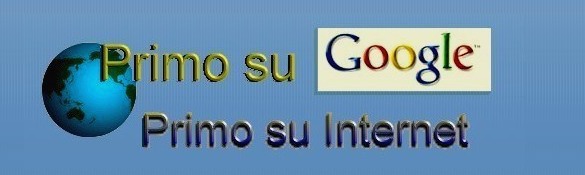 PRIMO SU GOOGLE