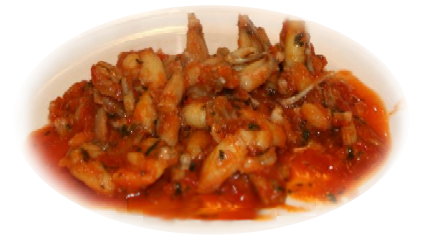 Rane al sugo ricetta ferrarese