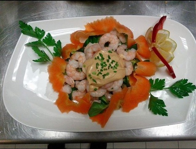 Piatti del Ristorante Ca' Nostra a Cesenatico --- Antipasto di mare 4