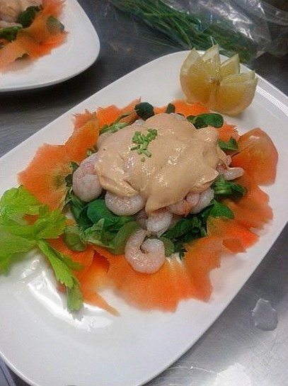 Piatti del Ristorante Ca' Nostra a Cesenatico --- Antipasto di mare 8