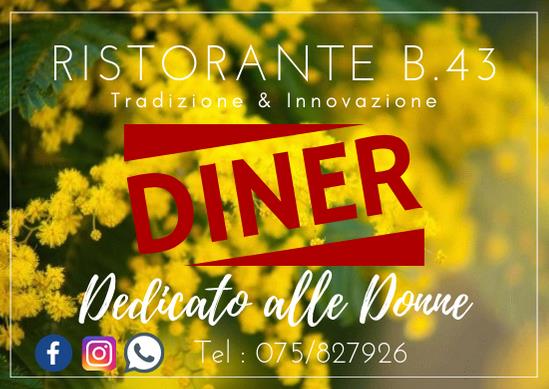 MENU PER LA FESTA DELLA DONNA