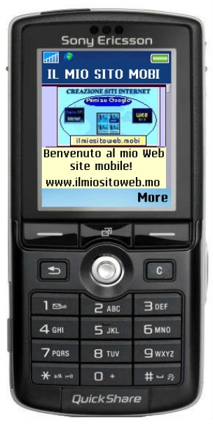  SITO WEB .MOBI DEDICATO ALLA CUCINA