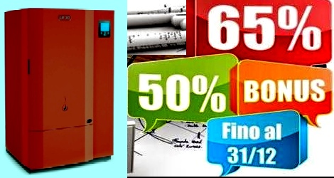  STUFE PIEMONTE (TORINO) BONUS SU  CALDAIA A PELLET