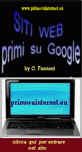 PUBBLICITA'  WEBMASTER PRIMO IN ITALIA
