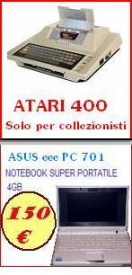 VENDITA COMPUTER ASUS Eee LAPTOP  
